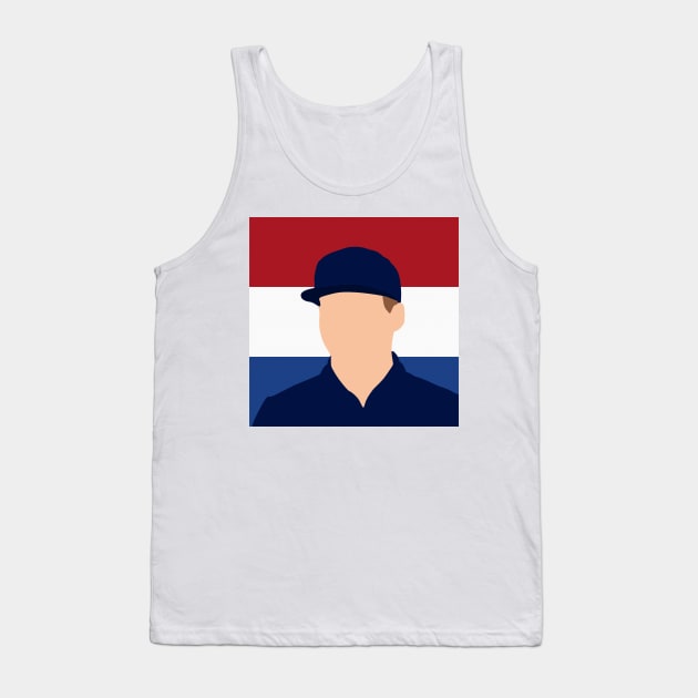 Max Verstappen Face Art - Flag Edition Tank Top by GreazyL